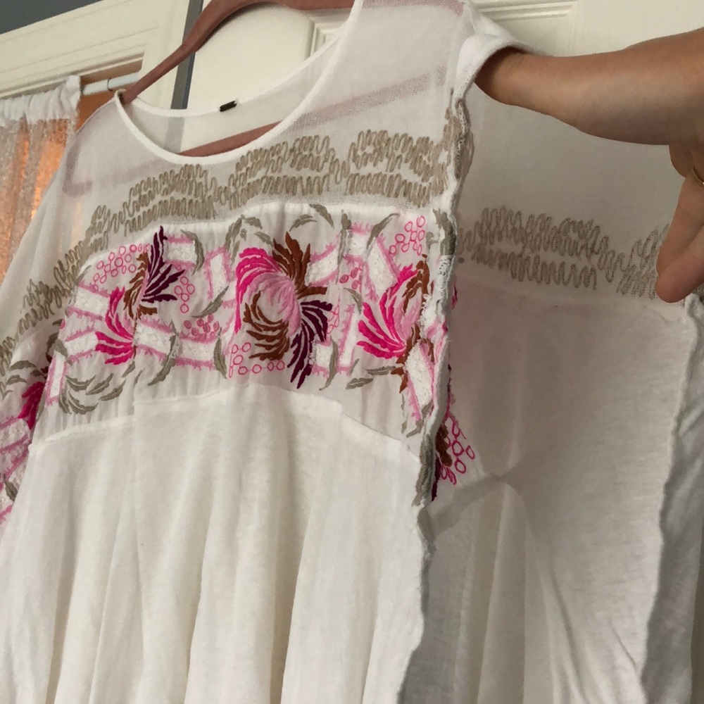 Free People Detailed Blouse - Picture 3 of 4